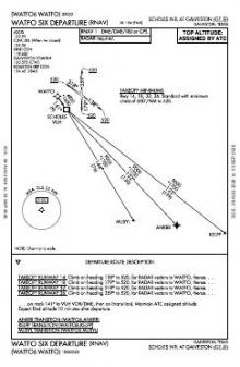 WATFO SIX (RNAV) chart preview