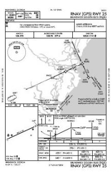 RNAV (GPS) RWY 25 chart preview