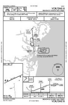VOR/DME-B chart preview