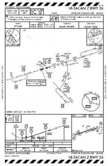 HI-TACAN Z RWY 26 chart preview