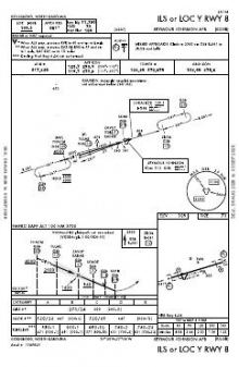ILS OR LOC Y RWY 08 chart preview