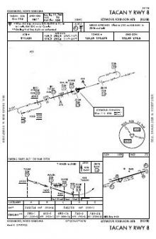 TACAN Y RWY 08 chart preview