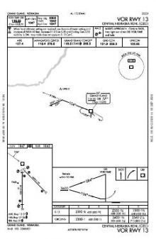 VOR RWY 13 chart preview