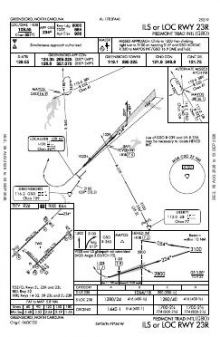 ILS OR LOC RWY 23R chart preview