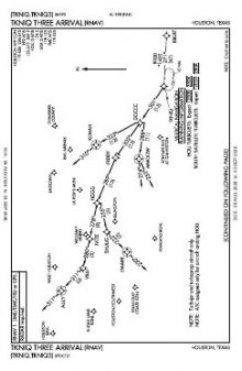 TKNIQ THREE (RNAV) chart preview