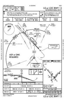 ILS OR LOC RWY 13 chart preview