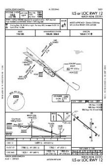 ILS OR LOC RWY 12 chart preview