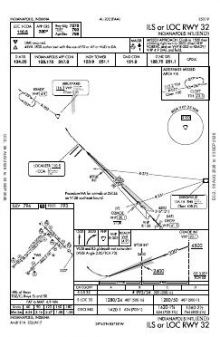 ILS OR LOC RWY 32 chart preview