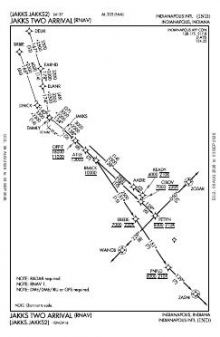 JAKKS TWO (RNAV) chart preview