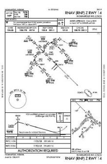 RNAV (RNP) Z RWY 14 chart preview