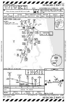 HI-TACAN Z RWY 10 chart preview