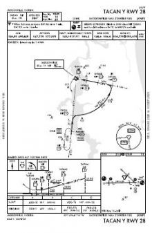 TACAN Y RWY 28 chart preview
