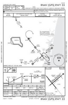 RNAV (GPS) RWY 33 chart preview