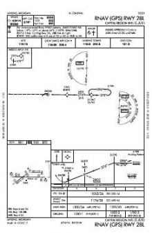 RNAV (GPS) RWY 28L chart preview