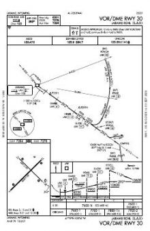 VOR/DME RWY 30 chart preview
