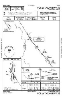 VOR OR TACAN RWY 32 chart preview