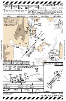 HI-TACAN Z RWY 21L chart preview