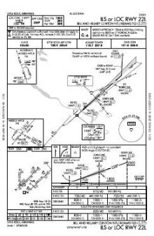 ILS OR LOC RWY 22L chart preview