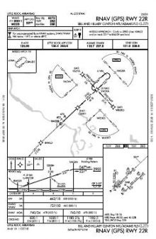 RNAV (GPS) RWY 22R chart preview