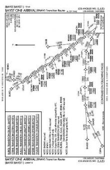 BAYST ONE (RNAV) chart preview