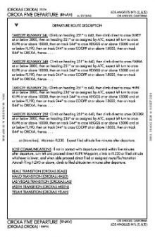 ORCKA FIVE (RNAV), CONT.1 chart preview