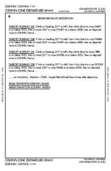 OSHNN ONE (RNAV), CONT.1 chart preview