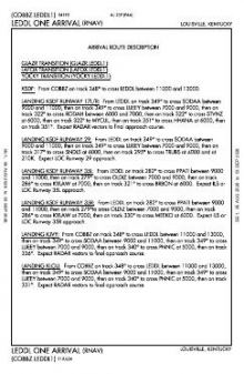 LEDDL ONE (RNAV), CONT.1 chart preview