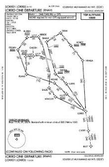 LOKRD ONE (RNAV) chart preview