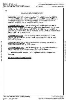 SPILR ONE (RNAV), CONT.1 chart preview