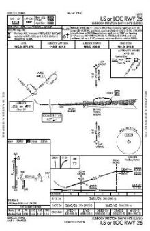 ILS OR LOC RWY 26 chart preview