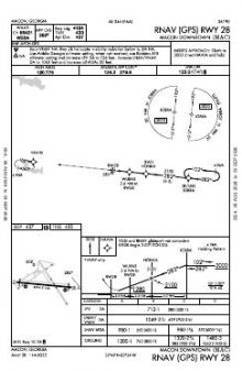 RNAV (GPS) RWY 28 chart preview