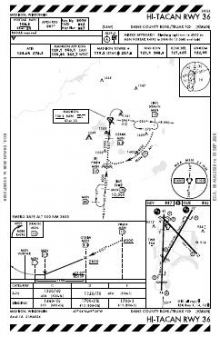 HI-TACAN RWY 36 chart preview