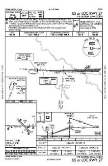 ILS OR LOC RWY 27 chart preview