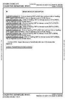 CHLDR FIVE (RNAV), CONT.1 chart preview