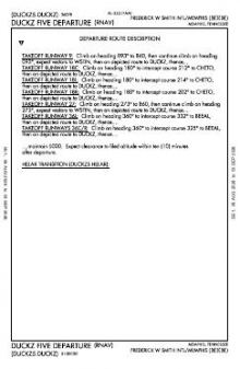 DUCKZ FIVE (RNAV), CONT.1 chart preview