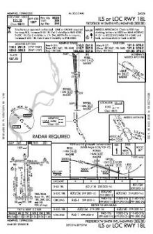 ILS OR LOC RWY 18L chart preview