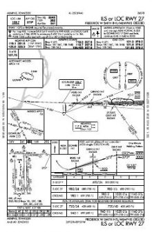ILS OR LOC RWY 27 chart preview
