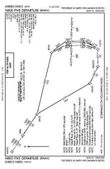NIKEI FIVE (RNAV) chart preview