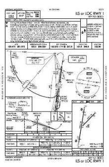 ILS OR LOC RWY 01 chart preview