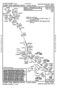CUURT ONE (RNAV) chart preview