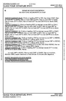 GLADZ FOUR (RNAV), CONT.2 chart preview