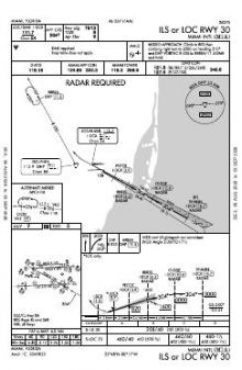 ILS OR LOC RWY 30 chart preview
