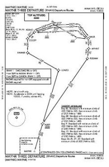 MAYNR THREE (RNAV) chart preview