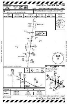HI-VOR OR TACAN RWY 34L chart preview