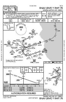 RNAV (RNP) Y RWY 07R chart preview