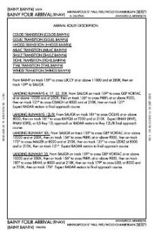 BAINY FOUR (RNAV), CONT.1 chart preview
