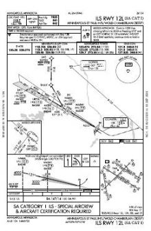ILS RWY 12L (SA CAT I) chart preview