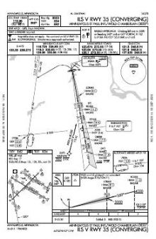 ILS V RWY 35 (CONVERGING) chart preview
