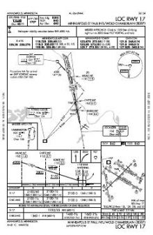 LOC RWY 17 chart preview