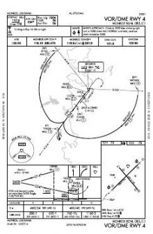 VOR/DME RWY 04 chart preview